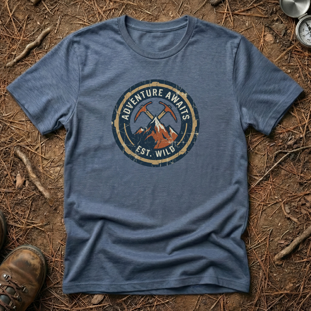 Adventure Awaits, Est. Wild T-Shirt