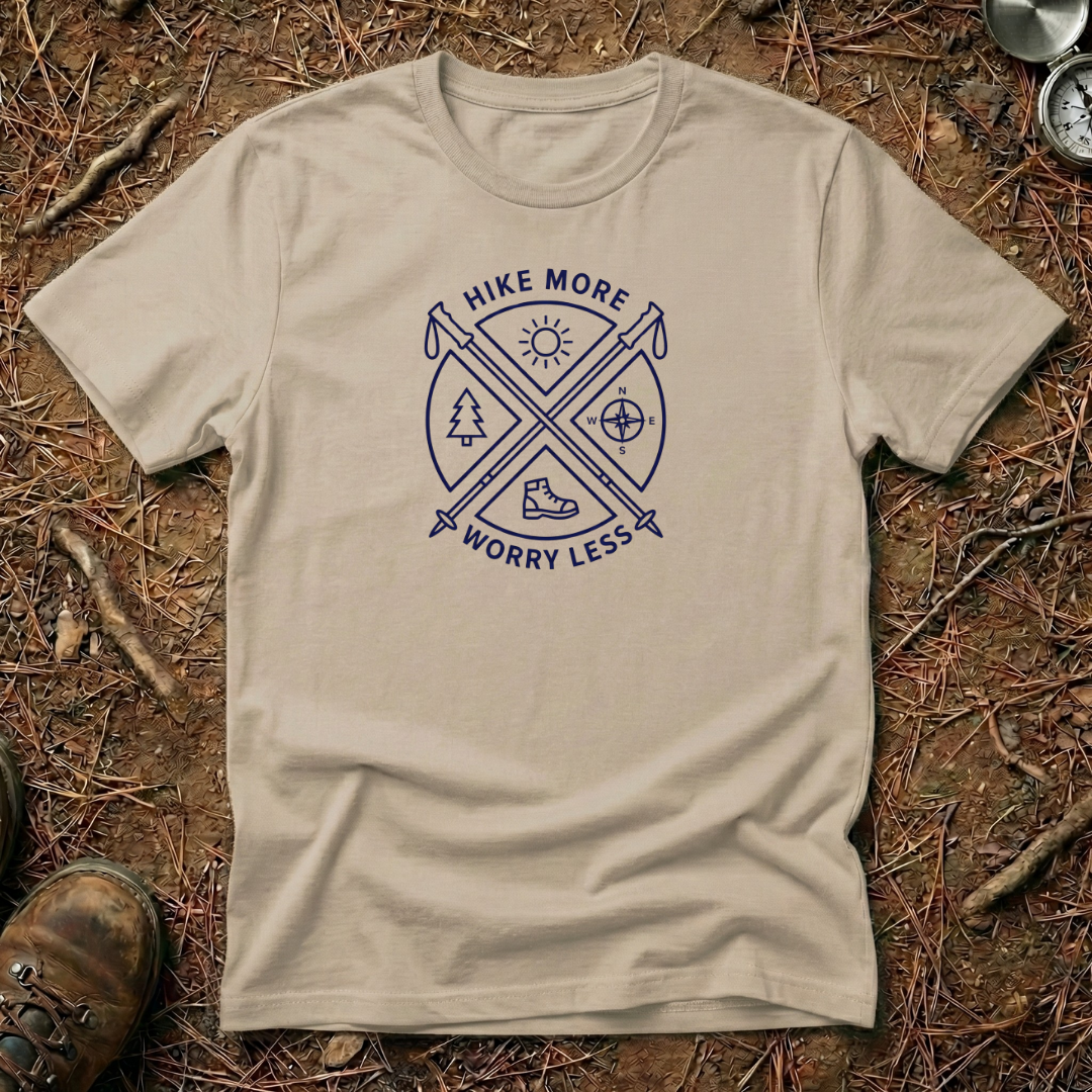 Hike More, Worry Less T-Shirt