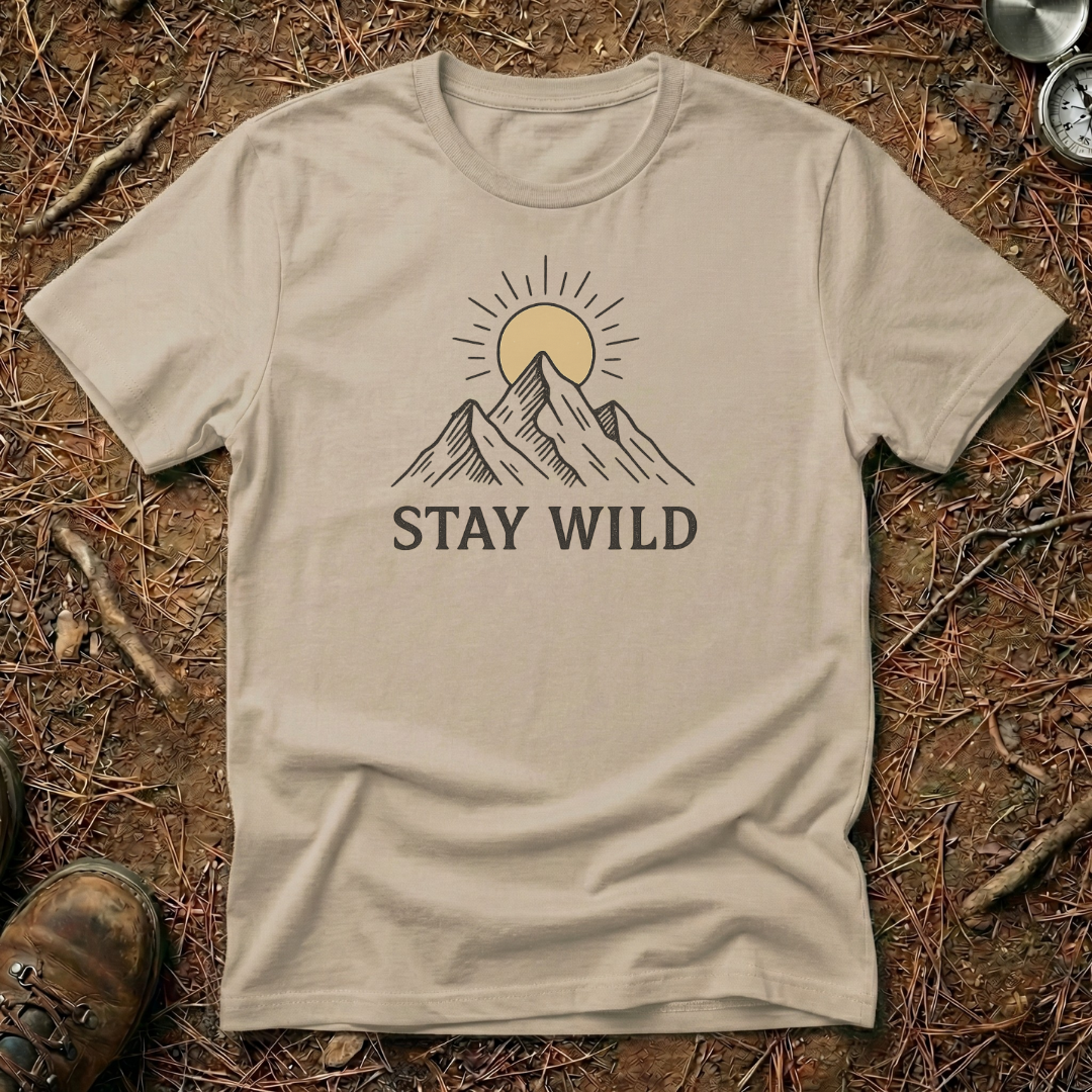 Stay Wild, Sunrise Mountain Tee