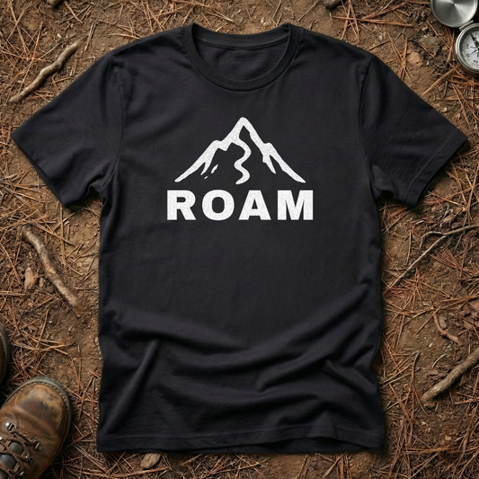 ROAM Distressed Mountain Peak T-Shirt