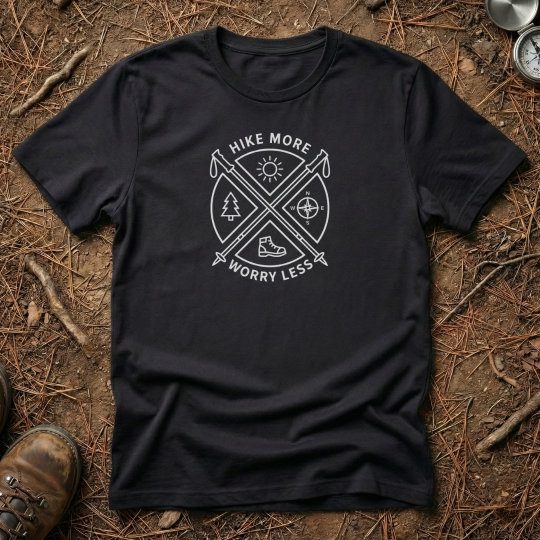 Hike More, Worry Less T-Shirt