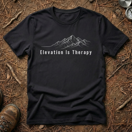 Elevation is Therapy Minimalist T-Shirt