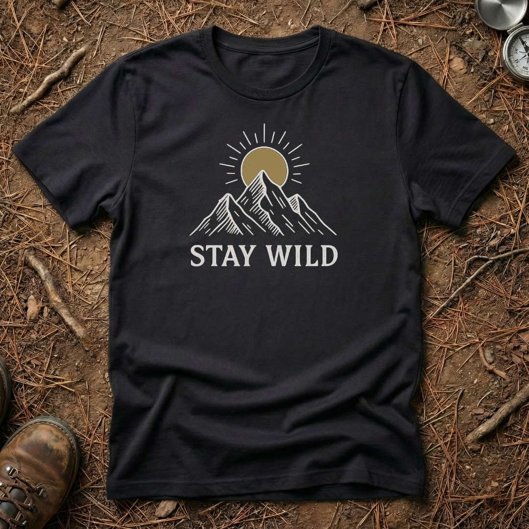 Stay Wild, Sunrise Mountain Tee