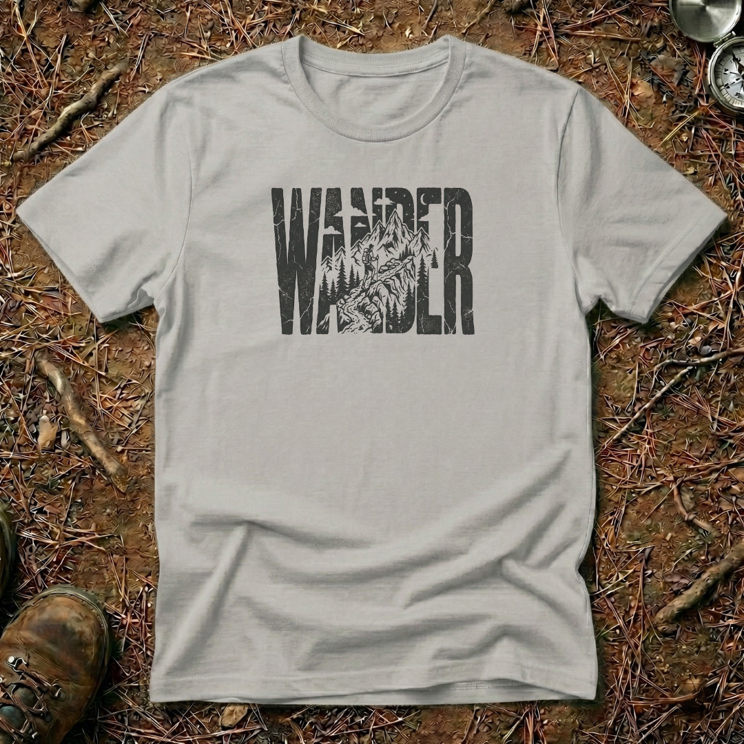 Bold Wander, Hiking Through the Mountains T-Shirt