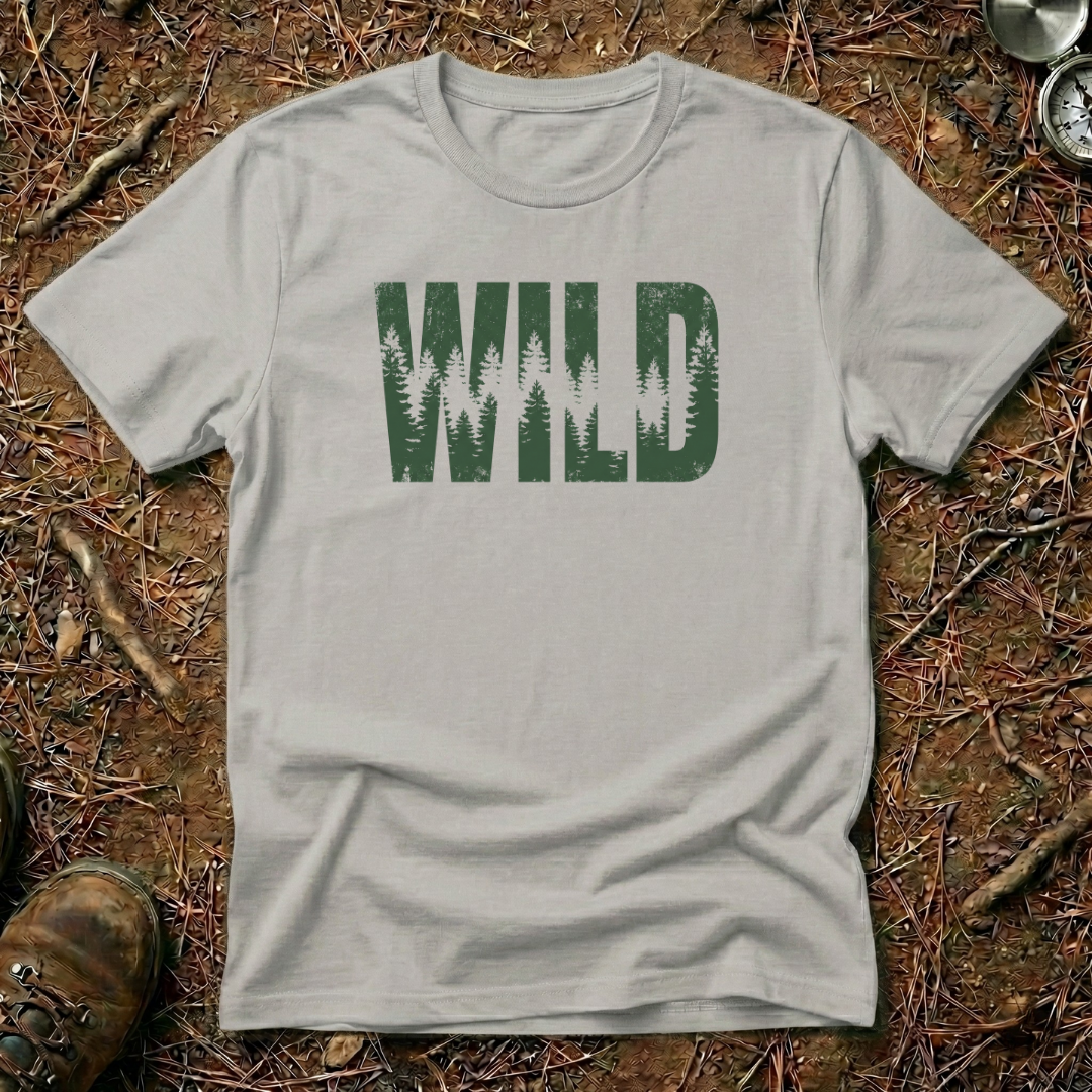 WILD Distressed T-Shirt