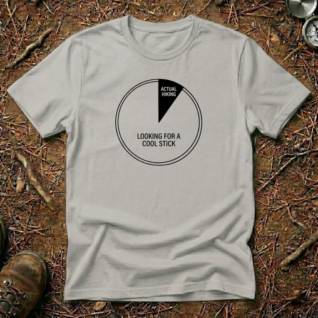 Looking For A Stick Pie Graph T-Shirt