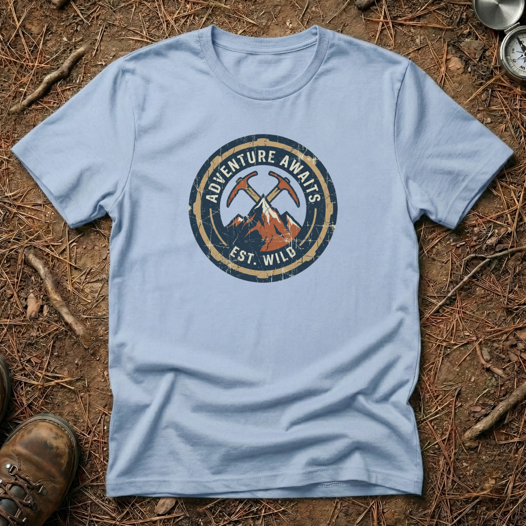 Adventure Awaits, Est. Wild T-Shirt