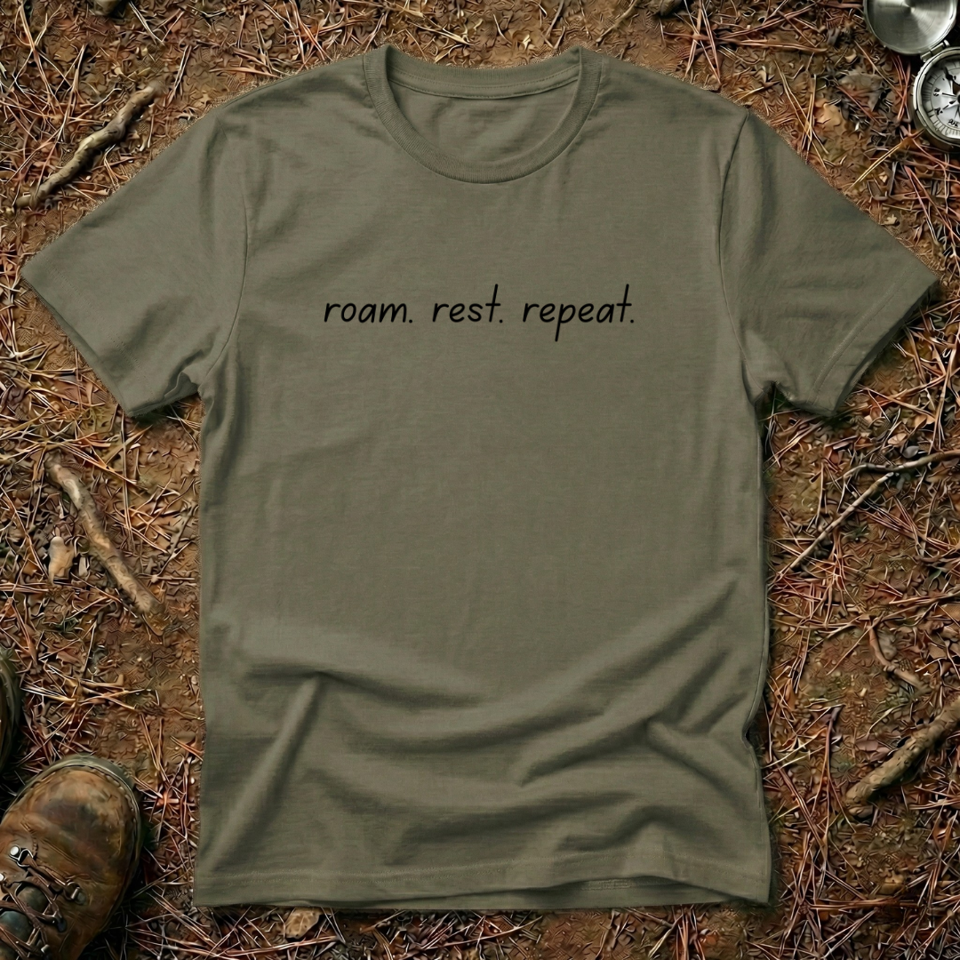 roam. rest. repeat Tee