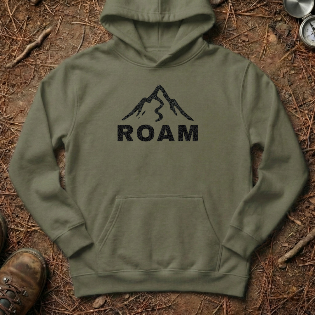 ROAM Distressed Mountain Peak Hoodie