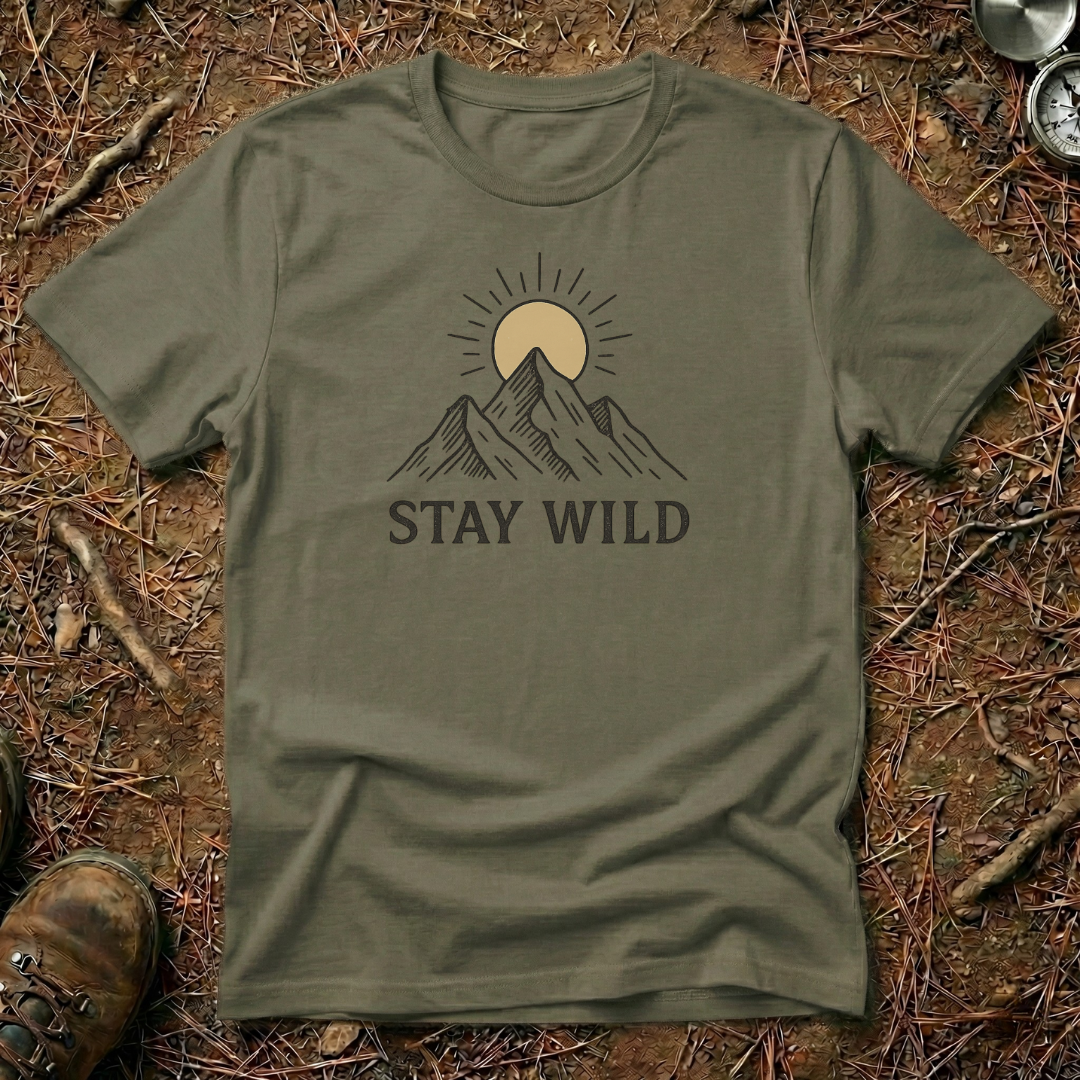 Stay Wild, Sunrise Mountain Tee