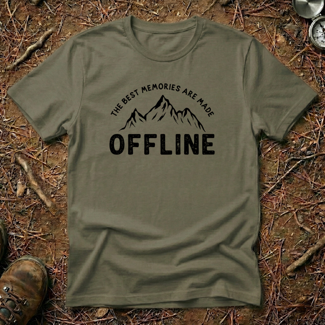 The Best Memories Are Made Offline T-Shirt