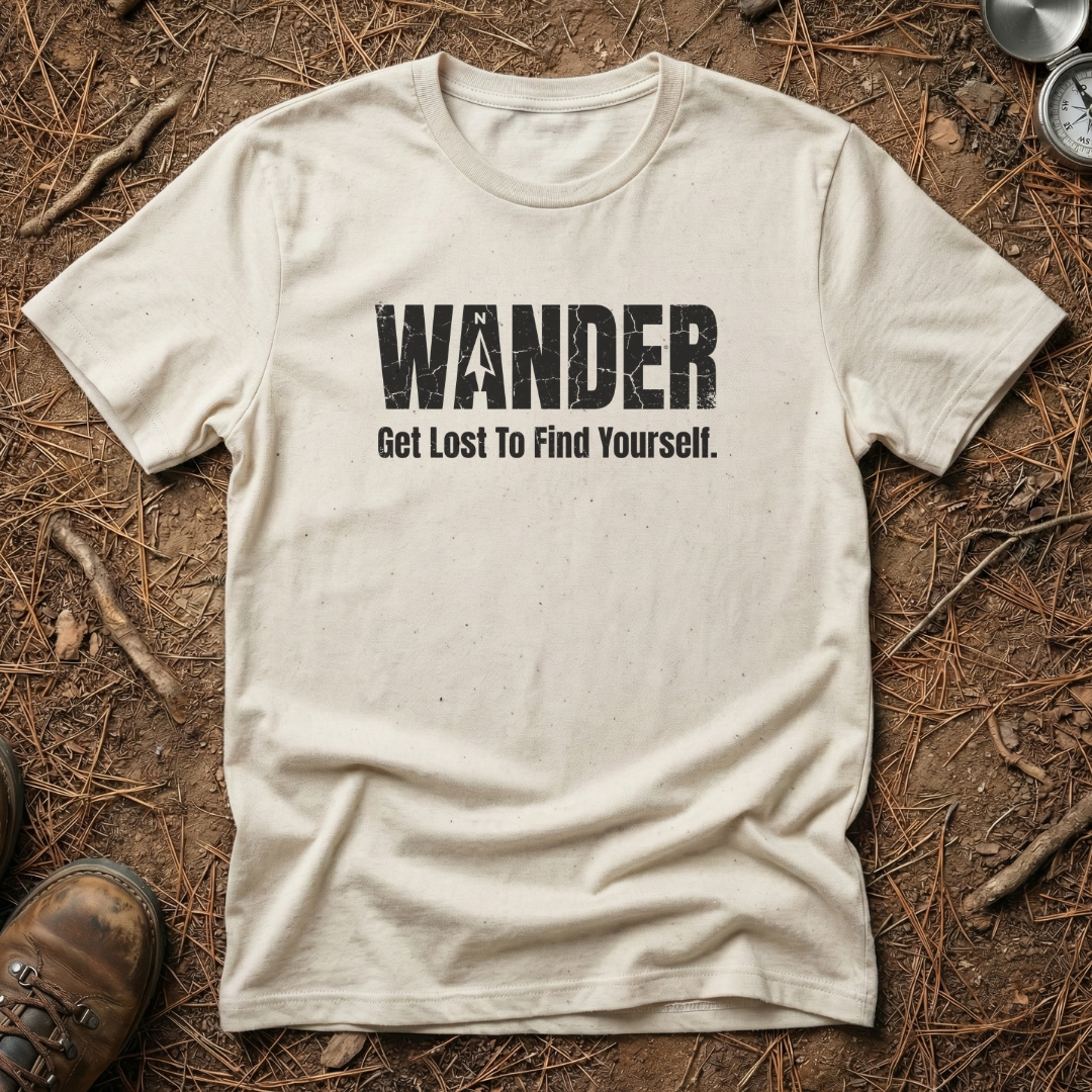 Wander. Get Lost To Find Yourself T-Shirt