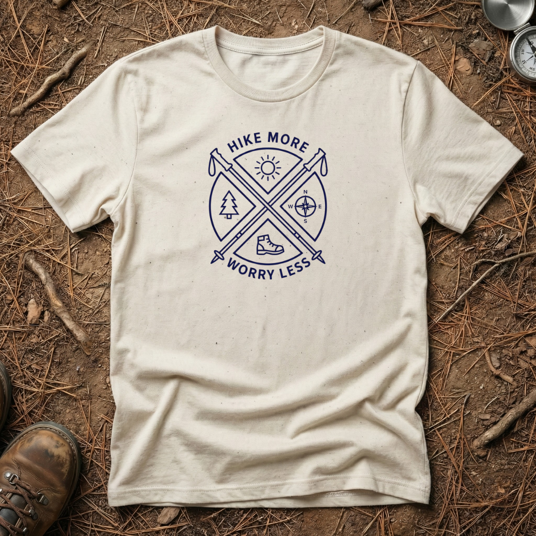 Hike More, Worry Less T-Shirt