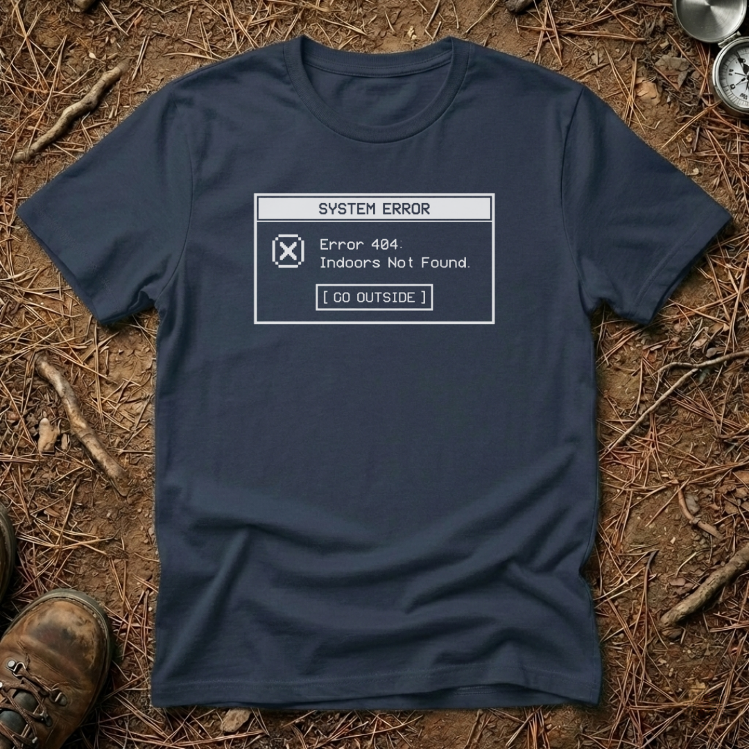 System Error: Go Outside T-Shirt