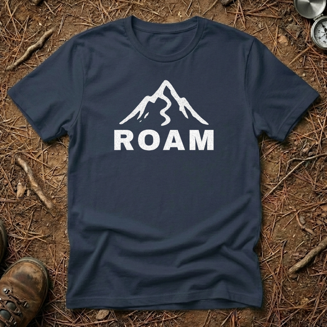 ROAM Distressed Mountain Peak T-Shirt