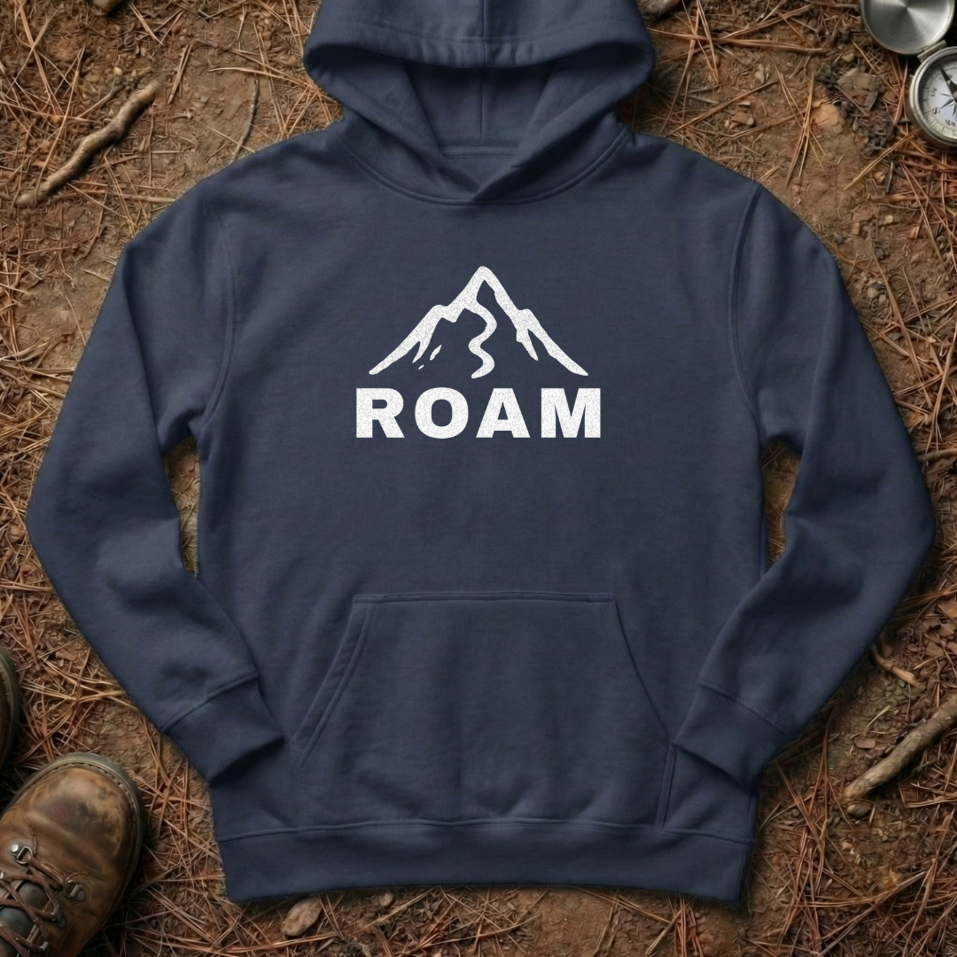 ROAM Distressed Mountain Peak Hoodie