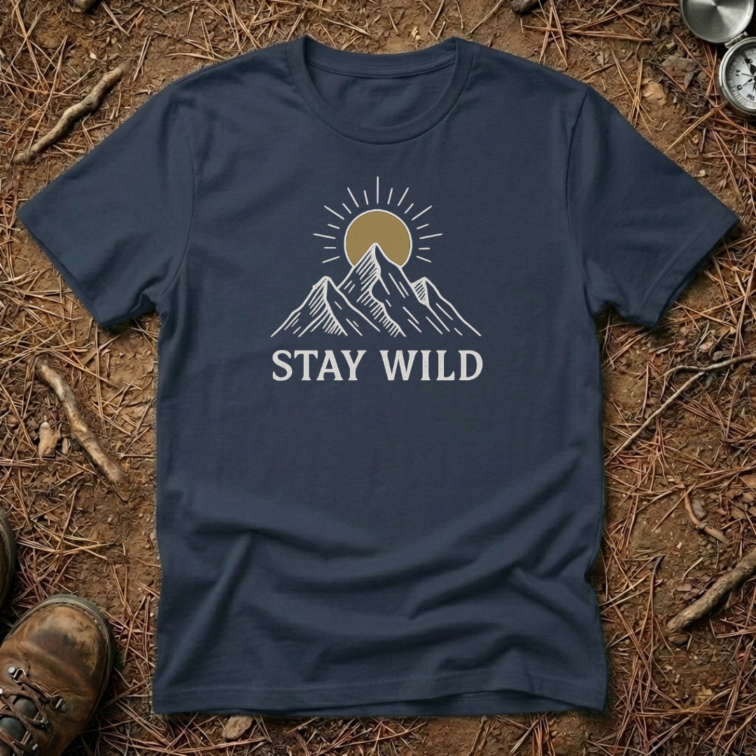 Stay Wild, Sunrise Mountain Tee