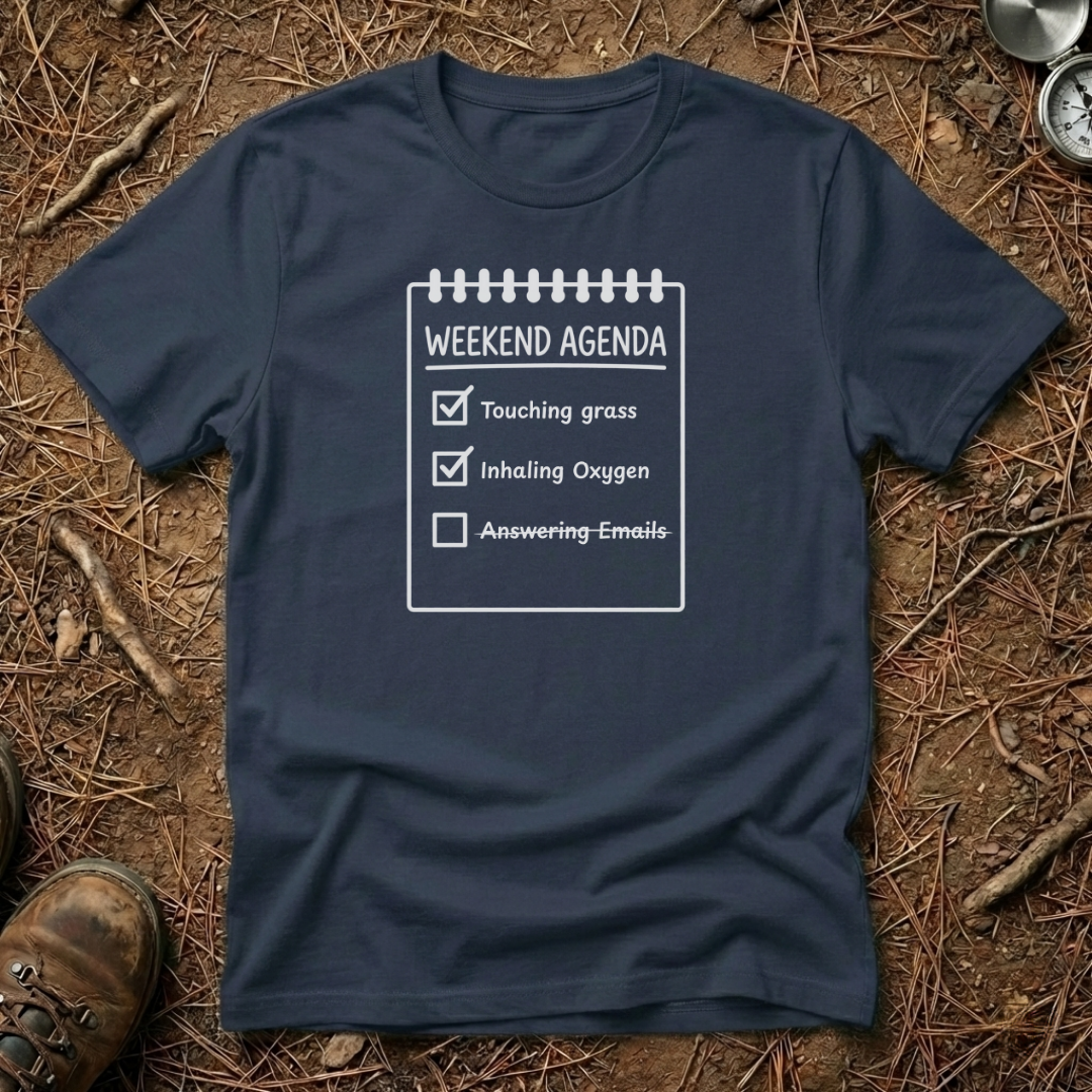 Weekend Agenda Checklist T-Shirt