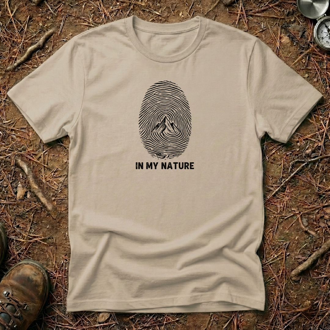 In My Nature Fingerprint T-Shirt