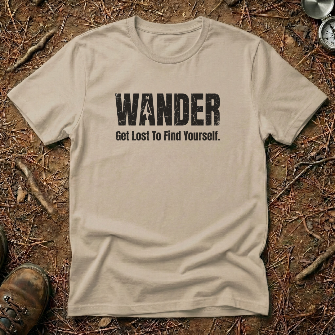 Wander. Get Lost To Find Yourself T-Shirt