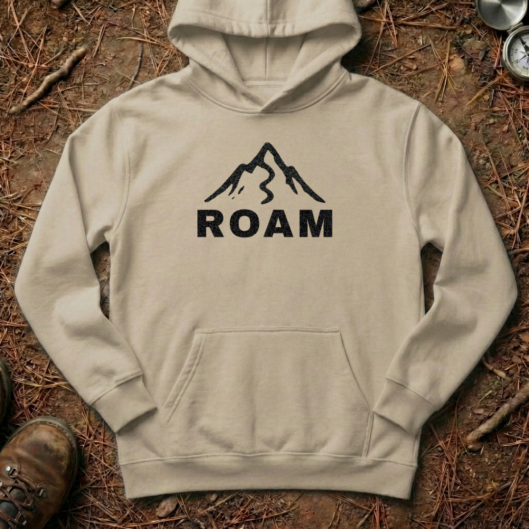 ROAM Distressed Mountain Peak Hoodie