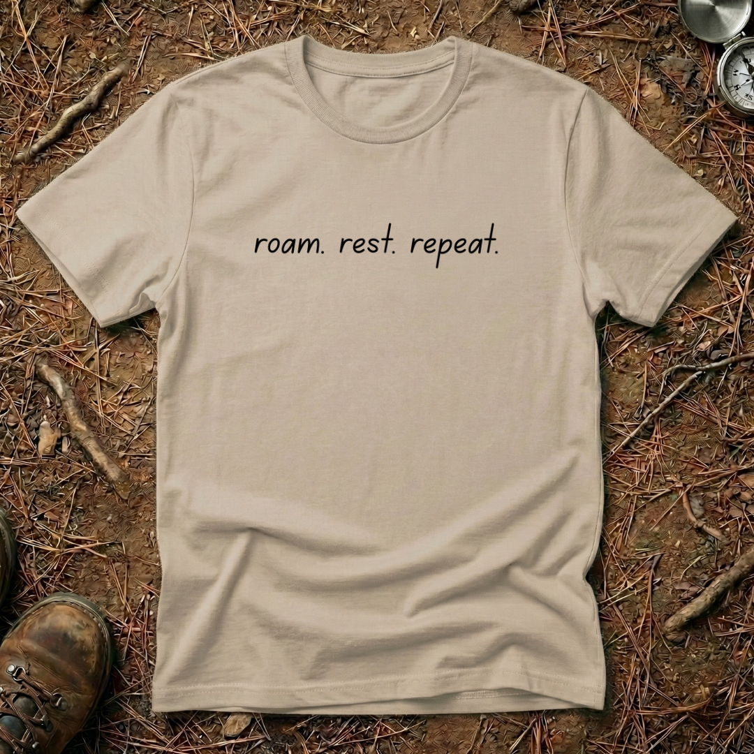 roam. rest. repeat Tee