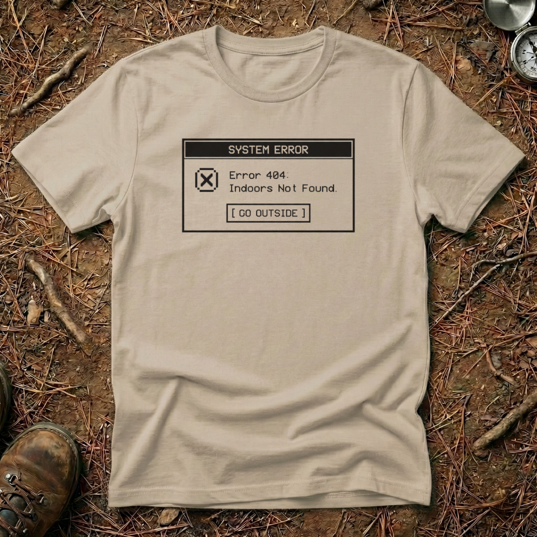 System Error: Go Outside T-Shirt