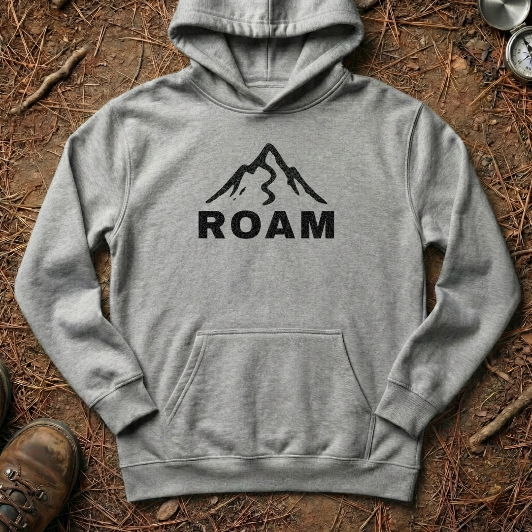 ROAM Distressed Mountain Peak Hoodie