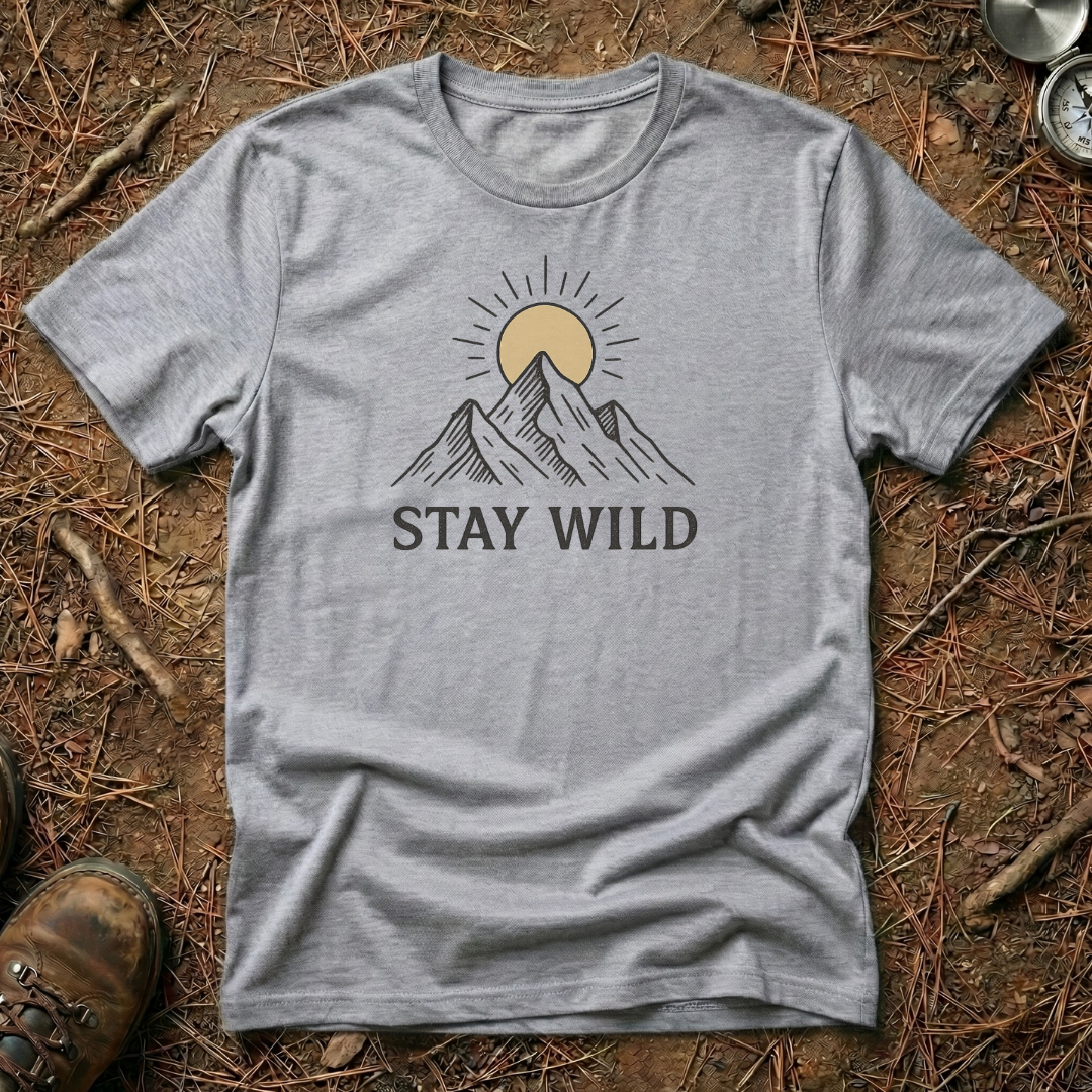 Stay Wild, Sunrise Mountain Tee