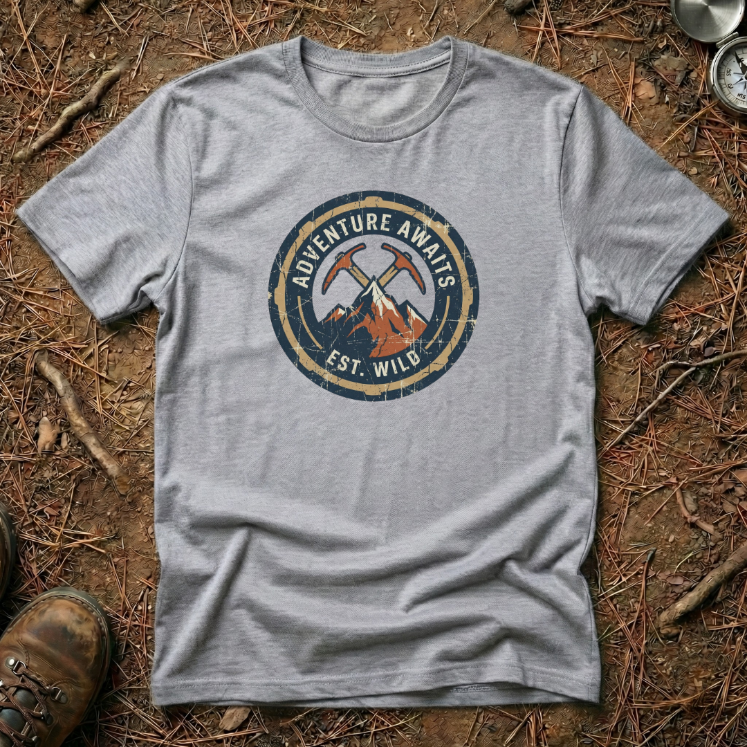 Adventure Awaits, Est. Wild T-Shirt