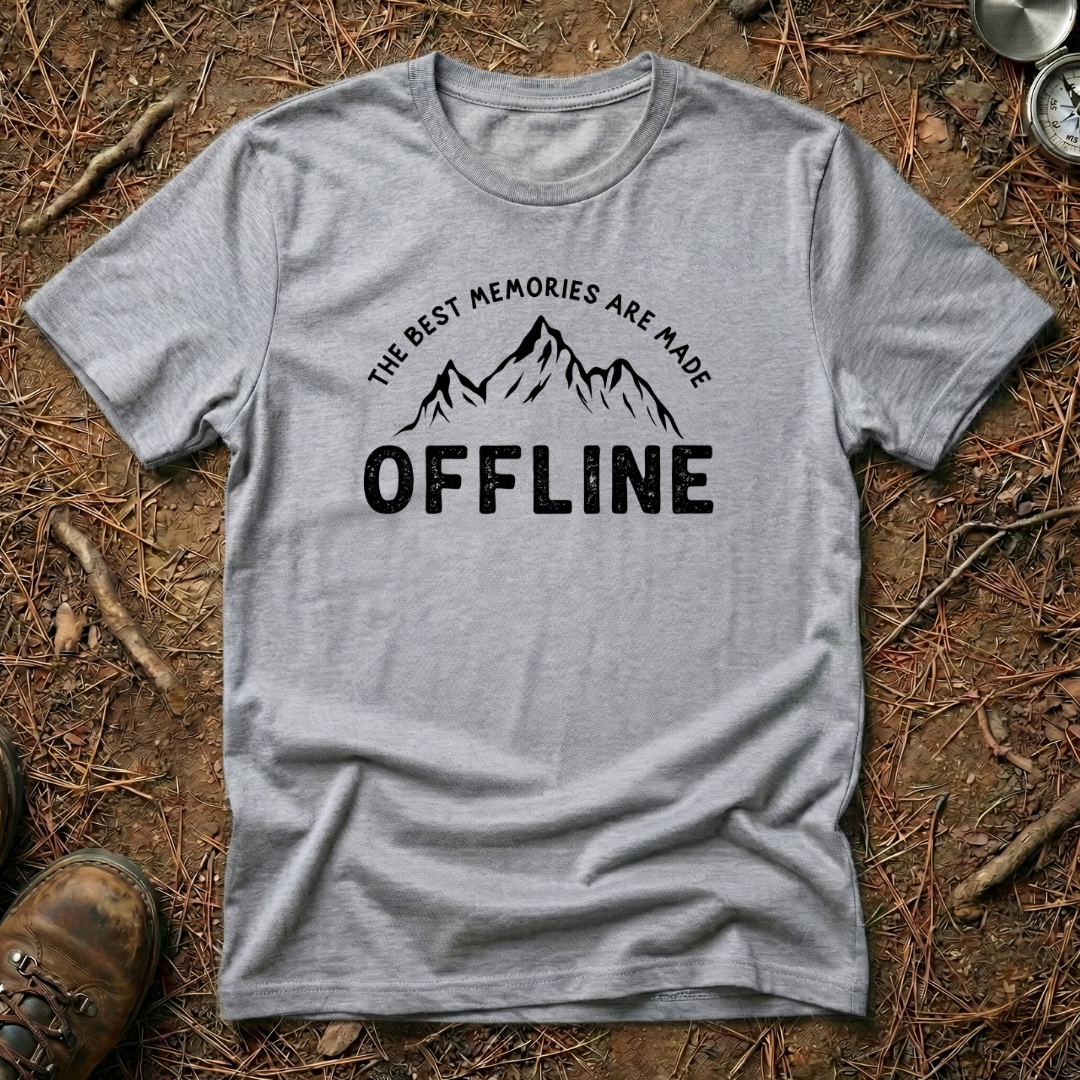 The Best Memories Are Made Offline T-Shirt