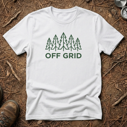 Off Grid Forest Trees T-Shirt