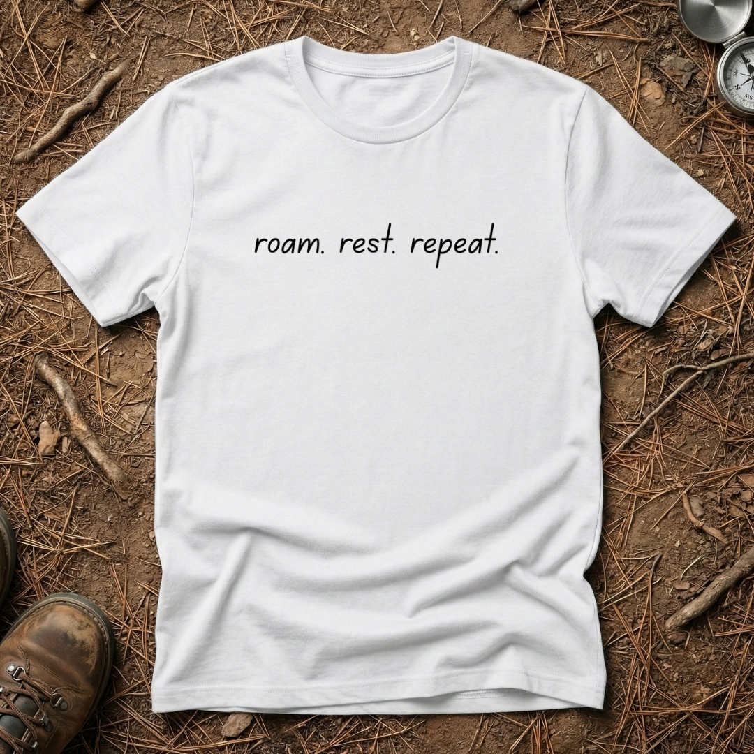 roam. rest. repeat Tee